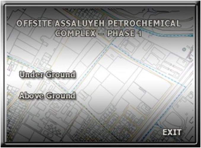  طراحی و پیاده سازی  سیستم GIS تأسیسات سایت منطقه ویژه پتروشیمی (پارس جنوبی (فاز 1) 